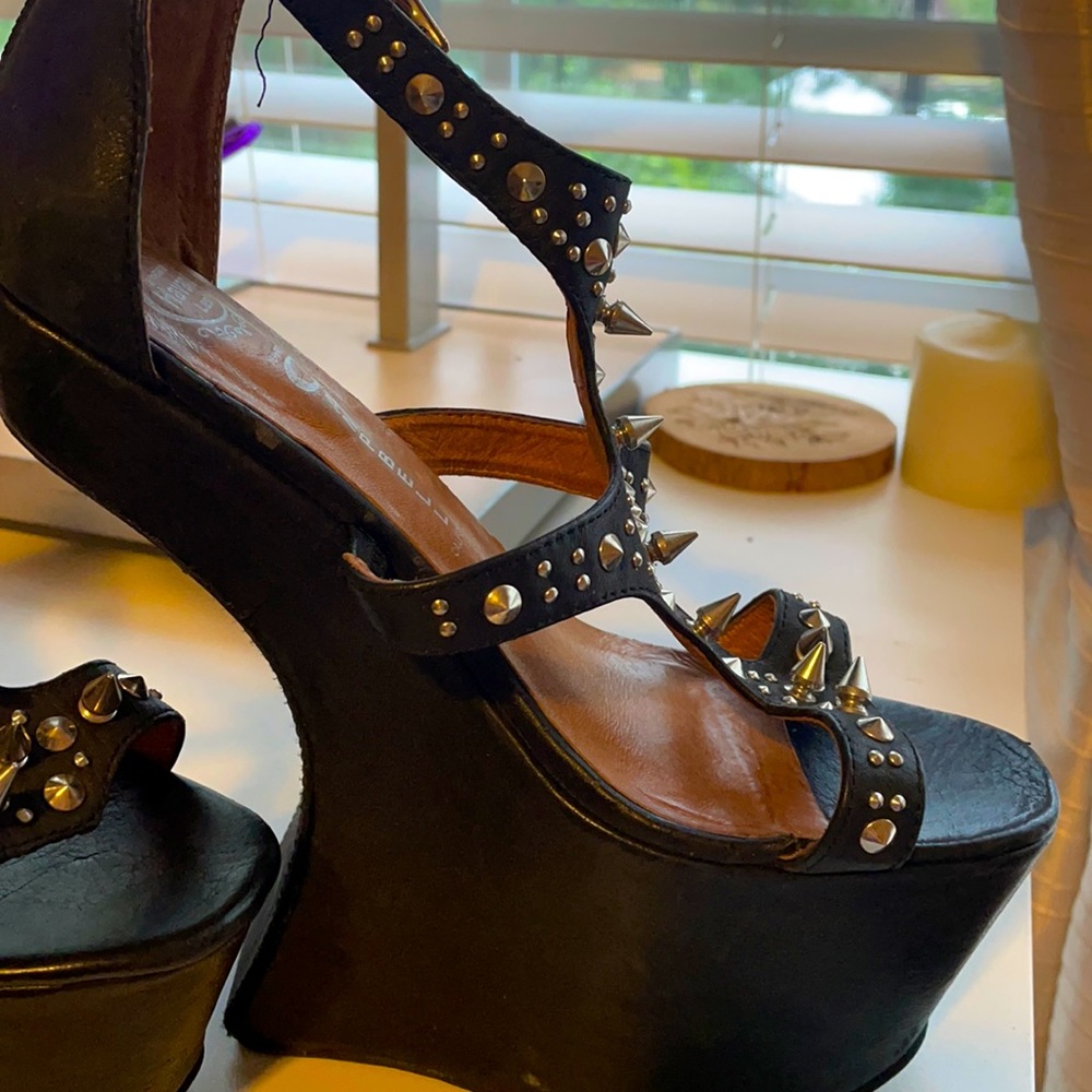 Jefferey campbell no platform heels